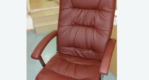 Обтяжка офисного кресла. Дзержинск