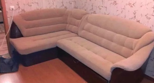 Перетяжка углового дивана. Дзержинск