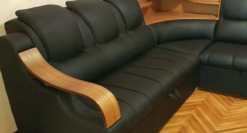 Перетяжка кожаного дивана. Дзержинск